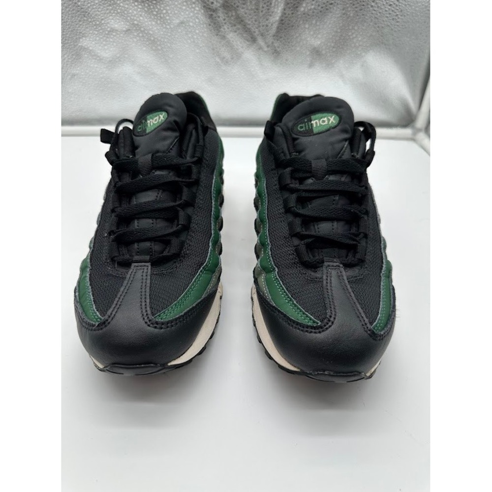 Nike Air Max 95 Blackโ Forest Green Mens Running Shoes Sneakers DQ9001-001